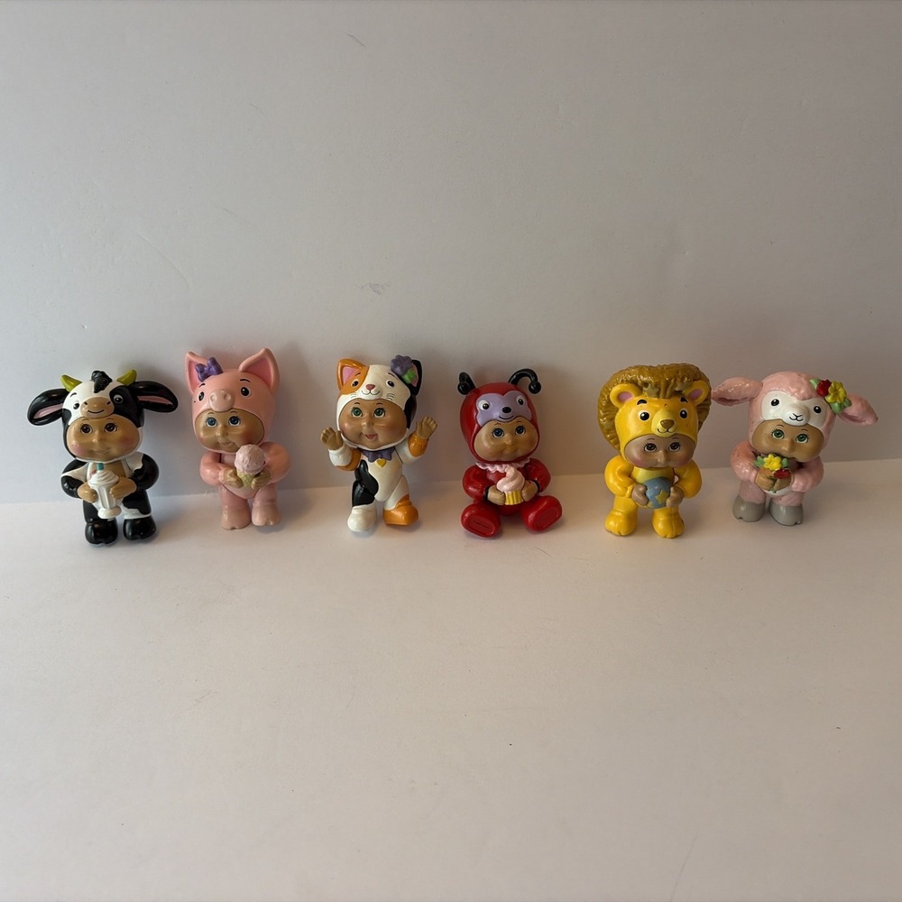 6 Figure Lot of Cabbage Patch Kids
